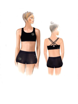 шорты двойные SILVER