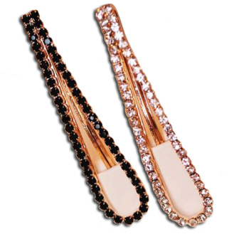 Заколка Капелька со стразами