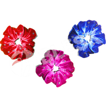 Резинка BLESK бархат со стразами